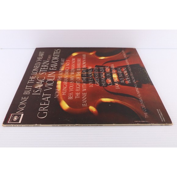 Isaac Stern Plays Great Violin Favorites - None But The Lonely Heart LP Record - Picture 3 of 16